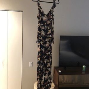 Zara floral jumpsuit